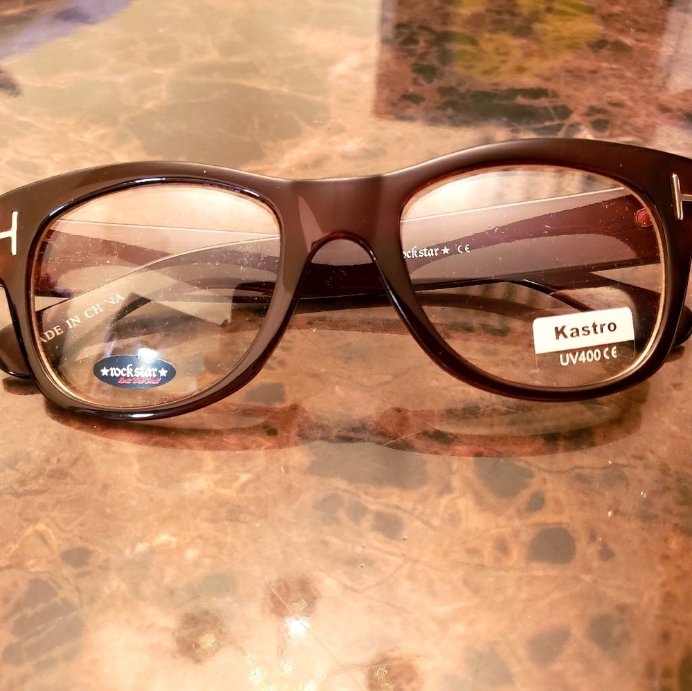 Brown glasses
